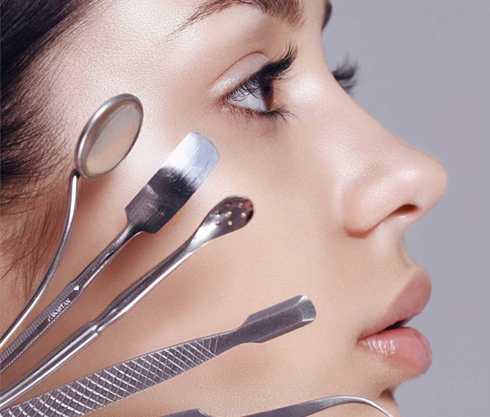 manual facial cleansing