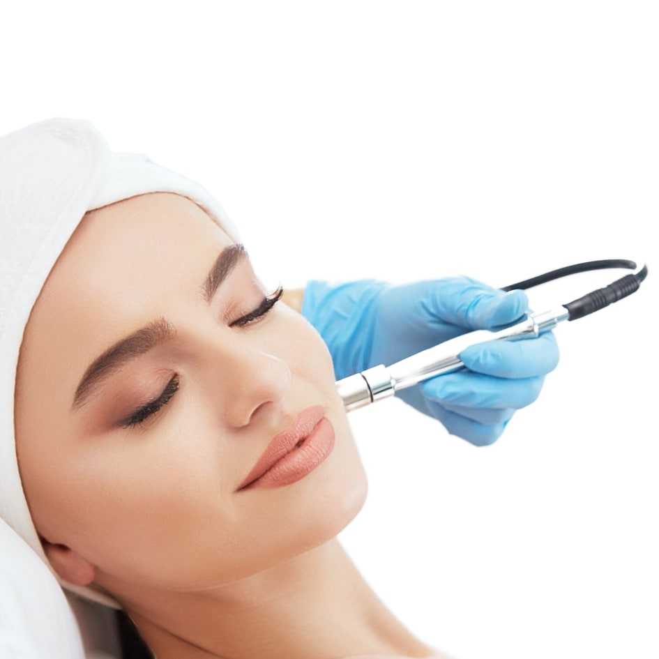 Лазерное удаление пигментных пятен на лице